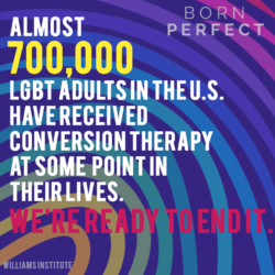 Almost 700,000 LGBTQ adults in the U.S. have received conversion therapy