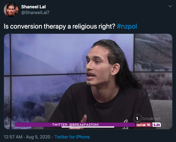 Survivor Shaneel Lal calls on New Zealand to ban conversion therapy