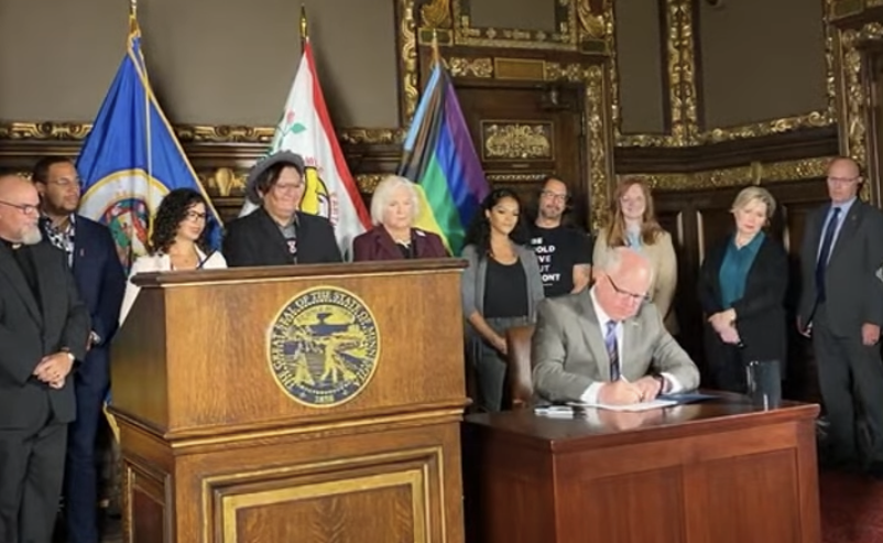 Minnesota Gov. Tim Walz signs executive order protecting youth from conversion therapy